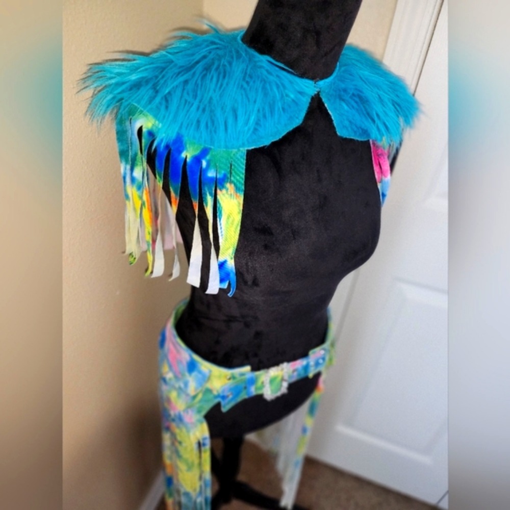 Cute Festival Fringe Outfit in S/M